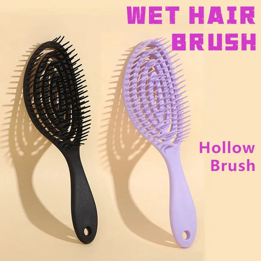 Wet Brush Massaging HairComb Detangling Wet/Dry Brush
