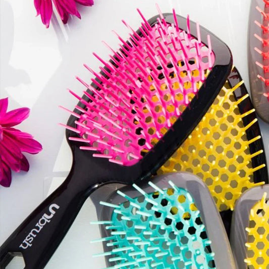 Unbrush FHI HEAT Hairbrush Easy Dry Ventilation Massage Comb Untangle Unknot Any Hair Type